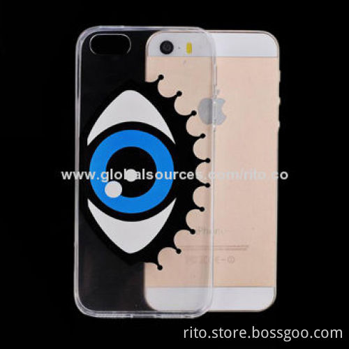 New Arrival! Big Eye Ultra-Thin (0.3mm) Cell Phone Case for iPhone 5/5s
